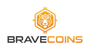 BraveCoins.com - Creative brandable domain for sale